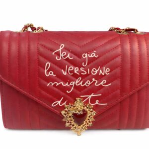 Borsa "Sei già la versione migliore di te"